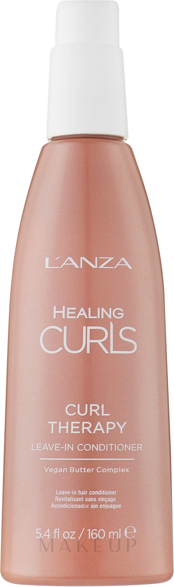 Feuchtigkeitsspendende Haarspülung ohne Ausspülen - L'anza Curls Curl Therapy Leave-In Moisturizer — Bild 160 ml