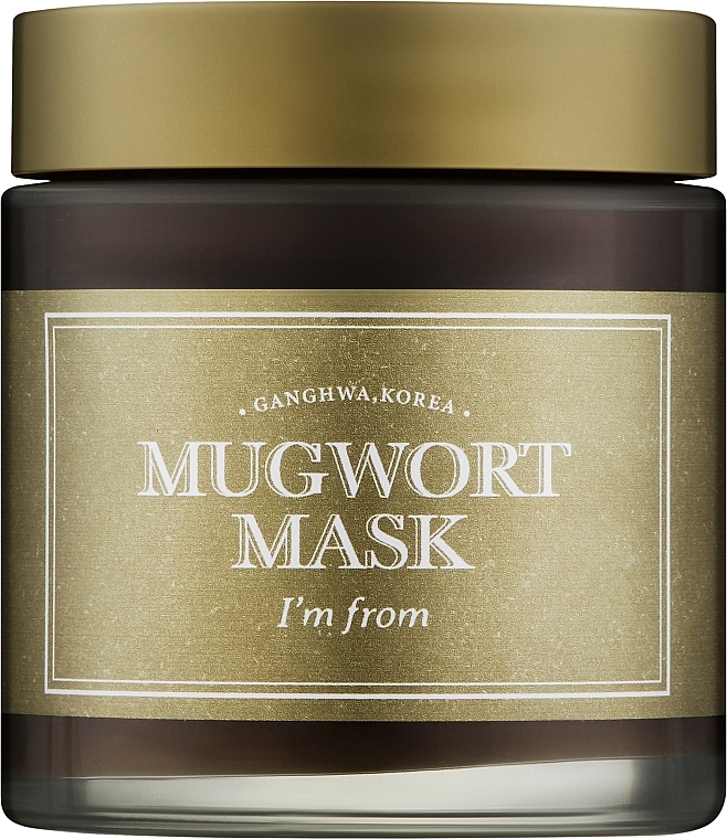 Beruhigende und kühlende Gesichtsmaske mit Beifuß-Extrakt - I'm From Mugwort Mask