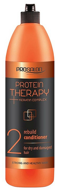 Regenerierende Haarspülung - Prosalon Protein Therapy + Keratin Complex Rebuild Conditioner — Bild N1