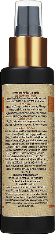 Haartonikum mit Henna und Amla - Sattva Ayurveda Henna & Amla Hair Tonic — Bild N2