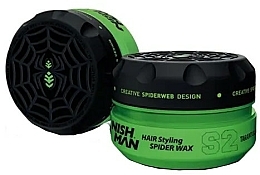Düfte, Parfümerie und Kosmetik Faserwachs zum Haarstyling mit frischem Duft - Nishman Hair Styling Spider Wax S2 Tarantula
