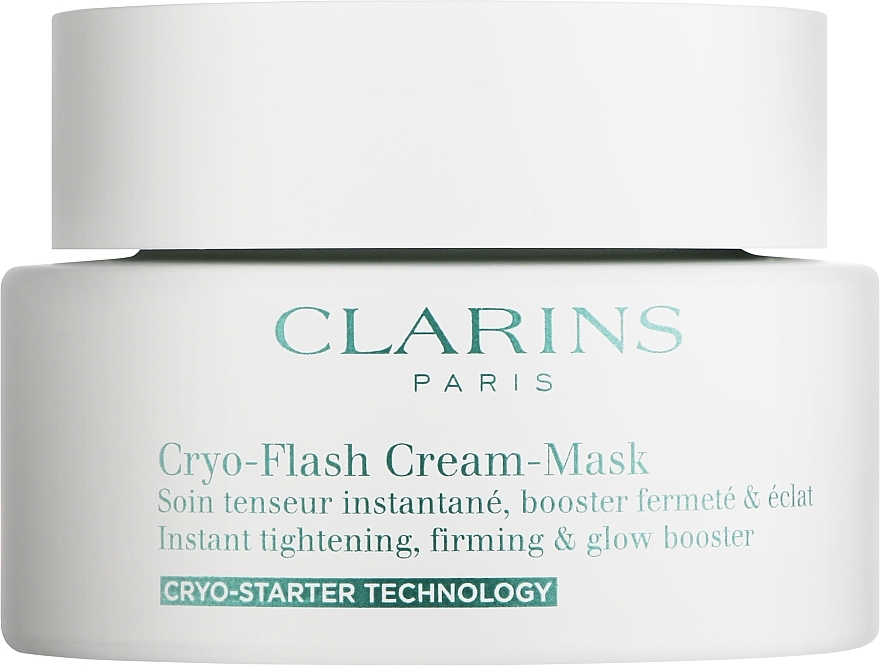 Creme-Maske für das Gesicht - Clarins Cryo-Flash Cream-Mask — Bild N1