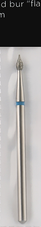 Diamant-Nagelfräser Flamme 1,8 mm blau - Head The Beauty Tools — Bild N1