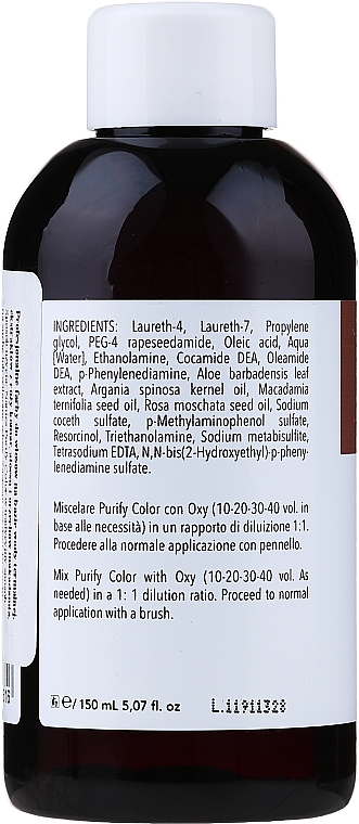 Haarfarbe mit pflegenden Ölen 150 ml - BioBotanic Purify Color — Bild N2