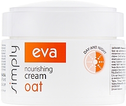 Düfte, Parfümerie und Kosmetik Pflegende Gesichtscreme mit Haferextrakt - Eva Simply Oat Cream 