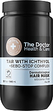 Haarmaske Teer mit Ichthyol - The Doctor Health & Care Tar With Ichthyol + Sebo-Stop Complex Hair Mask — Bild N3