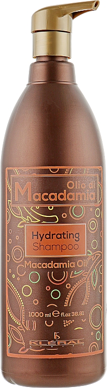 Feuchtigkeitsspendendes Shampoo mit Macadamiaöl - Kleral System Olio Di Macadamia Hidrating Shampoo