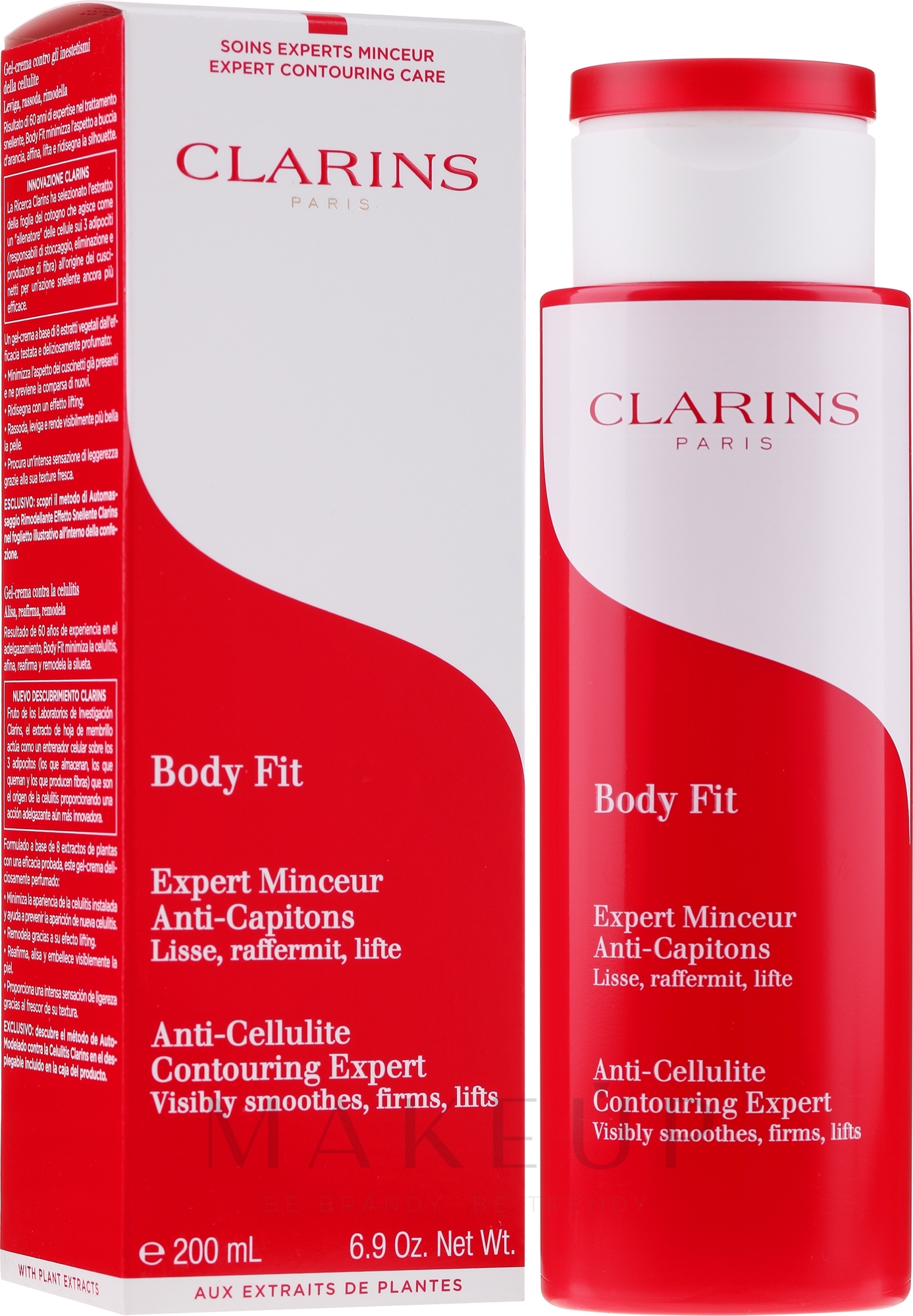 Glättende und straffende Anti-Cellulite Körperpflege mit Lifting-Effekt - Clarins Body Fit Anti-Cellulite Contouring Expert — Bild 200 ml