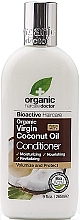 Düfte, Parfümerie und Kosmetik Feuchtigkeitsspendende Haarspülung mit Kokosöl für normales und strapaziertes Haar - Dr. Organic Virgin Coconut Oil Conditioner