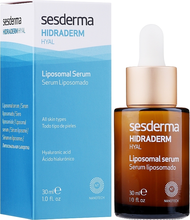 Liposomales Gesichtsserum mit Hyaluronsäure - SesDerma Laboratories Hidraderm Hyal Liposomal Serum — Bild N2