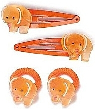 Düfte, Parfümerie und Kosmetik Haarschmuck-Set Elefant FA-5128/C orange - Donegal