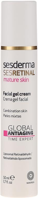 Anti-Aging Gesichtsgel-Creme für reife Haut - SesDerma Laboratories Sesretinal Mature Skin Gel Cream — Bild N3