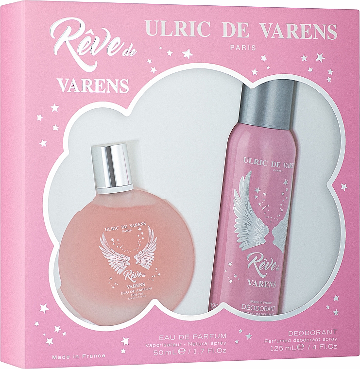 Ulric de Varens Reve de Varens - Duftset (Eau de Parfum 50ml + Deospray 125ml) — Bild N1