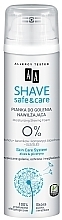 Feuchtigkeitsspendender Rasierschaum - AA Shave Safe & Care — Bild N1