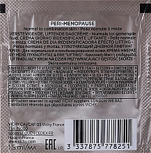 Straffende und regenerierende Tagescreme für normale bis Mischhaut mit Hyaluronsäure, Proxylane und Cassia-Extrakt - Vichy Neovadiol Redensifying Lifting Day Cream (Probe) — Bild N2