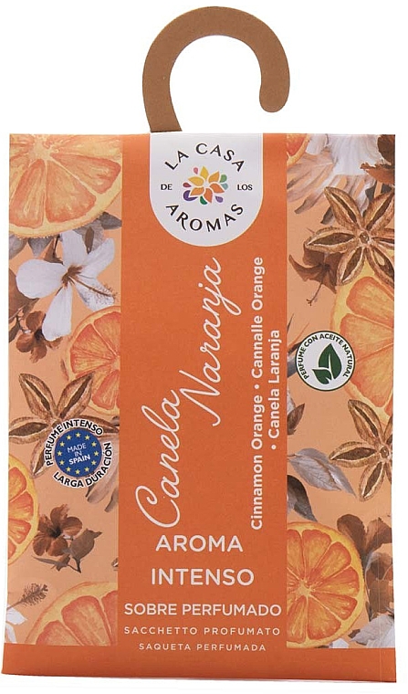 Duftsäckchen Zimt und Orange - La Casa de Los Aromas Aroma Intenso Cinnamon-Orange Closet Sachet — Bild N1