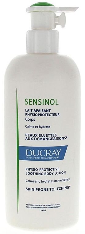 Beruhigende Körpermilch gegen Juckreiz - Ducray Sensinol Lait Apaisant Soothing Emulsion — Bild N1
