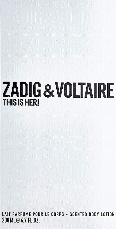 Zadig & Voltaire This Is Her - Körperlotion — Bild N3