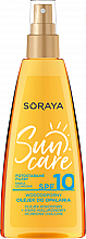 Düfte, Parfümerie und Kosmetik Wasserfestes Bräunungsöl SPF 10 - Soraya Sun Care Tanning Oil Spray SPF 10