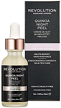 Düfte, Parfümerie und Kosmetik Gesichtspeeling-Serum für die Nacht mit Quinoa - Makeup Revolution Quinoa Night Peel