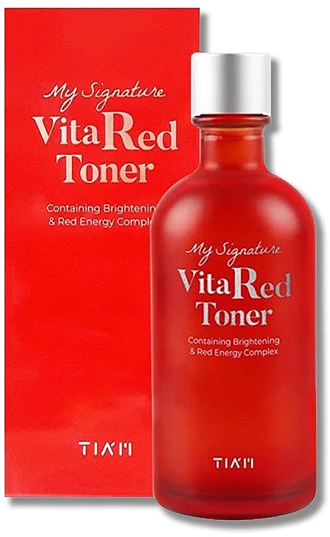 Vitamin Gesichtswasser - Tiam My Signature Vita Red Toner — Bild N2