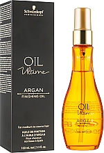 Natürliches Arganöl für normales bis geschädigtes Haar - Schwarzkopf Professional Oil Ultime Argan Finishing Oil — Bild N2