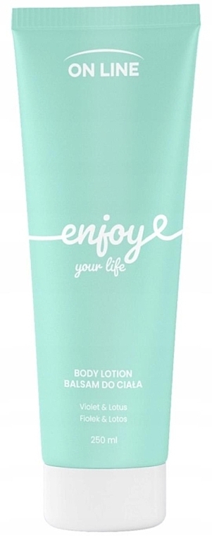 Körperlotion Veilchen und Lotos - On Line Enjoy Body Lotion  — Bild N1