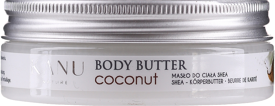 Pflegende Körperbutter mit Kokos - Kanu Nature Coconut Body Butter — Bild N1