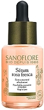 Feuchtigkeitsspendendes Serumkonzentrat - Sanoflore Rosa Fresca Serum Rehydrating Concentrate — Bild N1