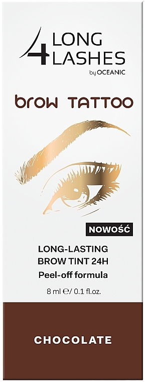 Langanhaltende Augenbrauentinte - Long4Lashes Brow Tattoo Long Lasting Brow Tint 24h