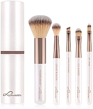 Make-up Pinselset 5-tlg. - Luvia Cosmetics Macchiato Travel Brush Set — Bild N2