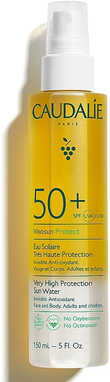 Sonnenschutzwasser SPF50+ - Caudalie Very High Protection Sun Water SPF50+ — Bild N2