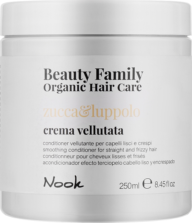 Glättender Conditioner für widerspenstiges Haar mit Kürbis und Hopfen - Nook Beauty Family Organic Hair Care — Bild N3