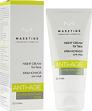 Düfte, Parfümerie und Kosmetik Gesichtscreme für die Nacht - Masstige Anti-Age Night Cream For Face