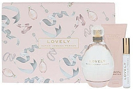 Düfte, Parfümerie und Kosmetik Sarah Jessica Parker Lovely - Duftset (Eau de Parfum 100ml + Eau de Parfum 10ml + Körperlotion 200ml)