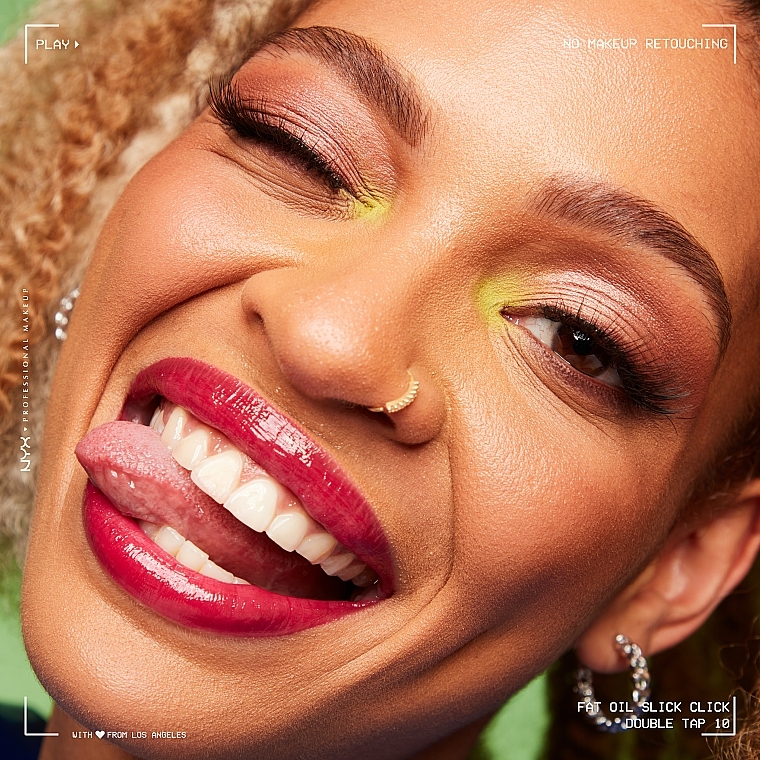 Strahlender Lippenbalsam - NYX Professional Makeup Fat Oil Slick Click  — Bild N7