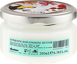 Nährende beruhigende und feuchtigkeitsspendende Butter mit Distelöl für Gesicht, Haar und Körper - Davines Authentic — Bild N2