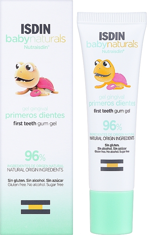Gel für Zahnfleisch - Isdin Baby Naturals First Teeth Gum Gel — Bild N2