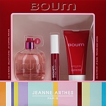Düfte, Parfümerie und Kosmetik Jeanne Arthes Boum - Duftset (Eau de Parfum /100 ml + Körperlotion /50 ml + Lipgloss /8 ml) 
