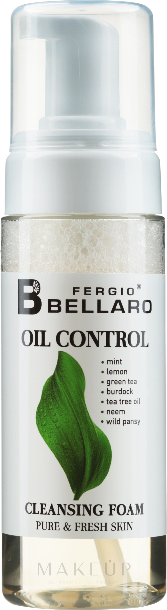 Reinigungsschaum mit Minze und Zitrone - Fergio Bellaro Oil Control Cleansing Foam — Bild 150 ml