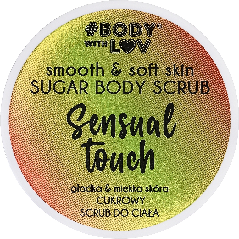 Körperpeeling aus Zucker - Body with Love Sensual Touch Sugar Body Scrub — Bild N1