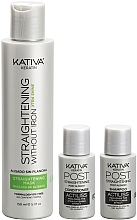 Haarpflegeset - Kativa Keratin Anti-Frizz Xtra Shine (Haarmaske 150ml + Shampoo 30ml + Conditioner 30ml) — Foto N3