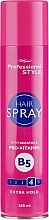 Düfte, Parfümerie und Kosmetik Haarspray Extra starker Halt - Professional Style Extra Hold Hair Spray