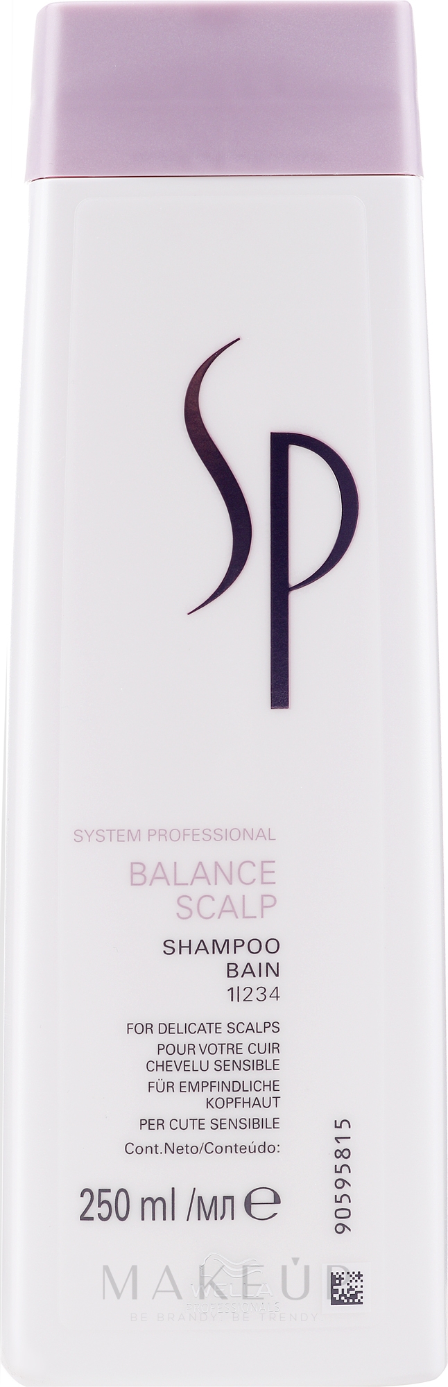 Shampoo für empfindliche Kopfhaut - Wella Professionals Wella SP Balance Scalp Shampoo — Foto 250 ml