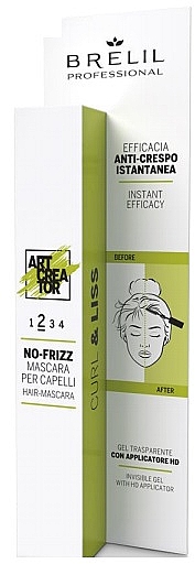 Anti-Frizz Haarstylinggel mit Kaktusextrakt - Brelil No-Frizz Hair Mascara Gel — Bild N1