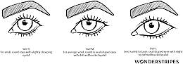 Silikonaufkleber für Augenlider S/M 64 St. - Wonderstripes The Instant Eye Lift Size S + M — Bild N4