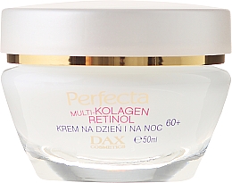 Anti-Falten Lifting-Gesichtscreme mit Kollagen und Retinol 60+ SPF 6 - Dax Cosmetics Perfecta Multi-Collagen Retinol Face Cream 60+ — Bild N2