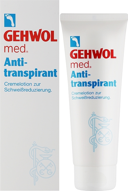 Fußcreme-Lotion Antitranspirant - Gehwol Med Anti-transpirant  — Foto N2