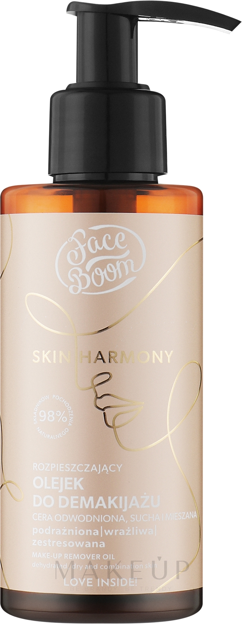 Make-up-Entferner-Öl - BodyBoom FaceBoom Skin Harmony Make-Up Remover Oil — Bild 130 ml