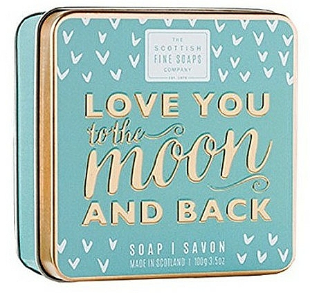 Parfümierte Körperseife - Scottish Fine Soaps Love You To The Moon And Back Soap In A Tin — Bild N1